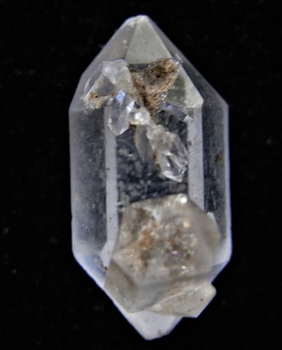 BITERMINATED QUARTZ (QU130/3) Mineral from Lechang Mine, China - Picture 4 of 9