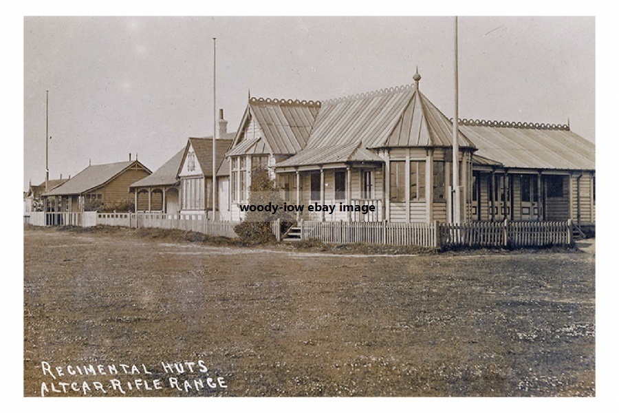 rp16340 - Regimental Huts , Altcar Rifle Range , Lancashire - print 6x4 ...
