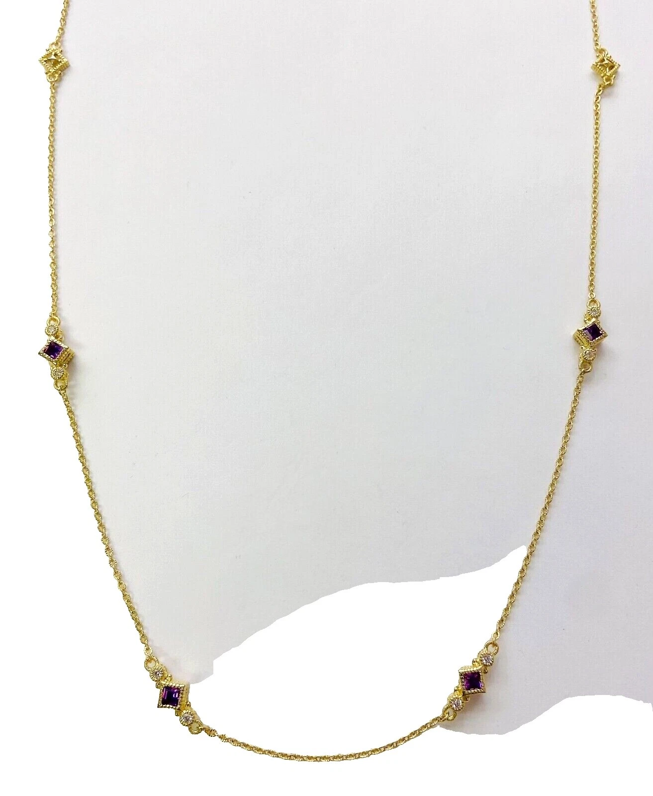 Joyería de moda de piedra amatista Judith Ripka