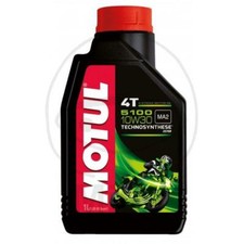 Motul 5100 4T 10W-30 Lubrificante Technosynthese per Mototri Honda - 1L