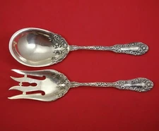 Number 10 by Dominick and Haff Sterling Silver Salad Serving Set 2pc Fancy Orig