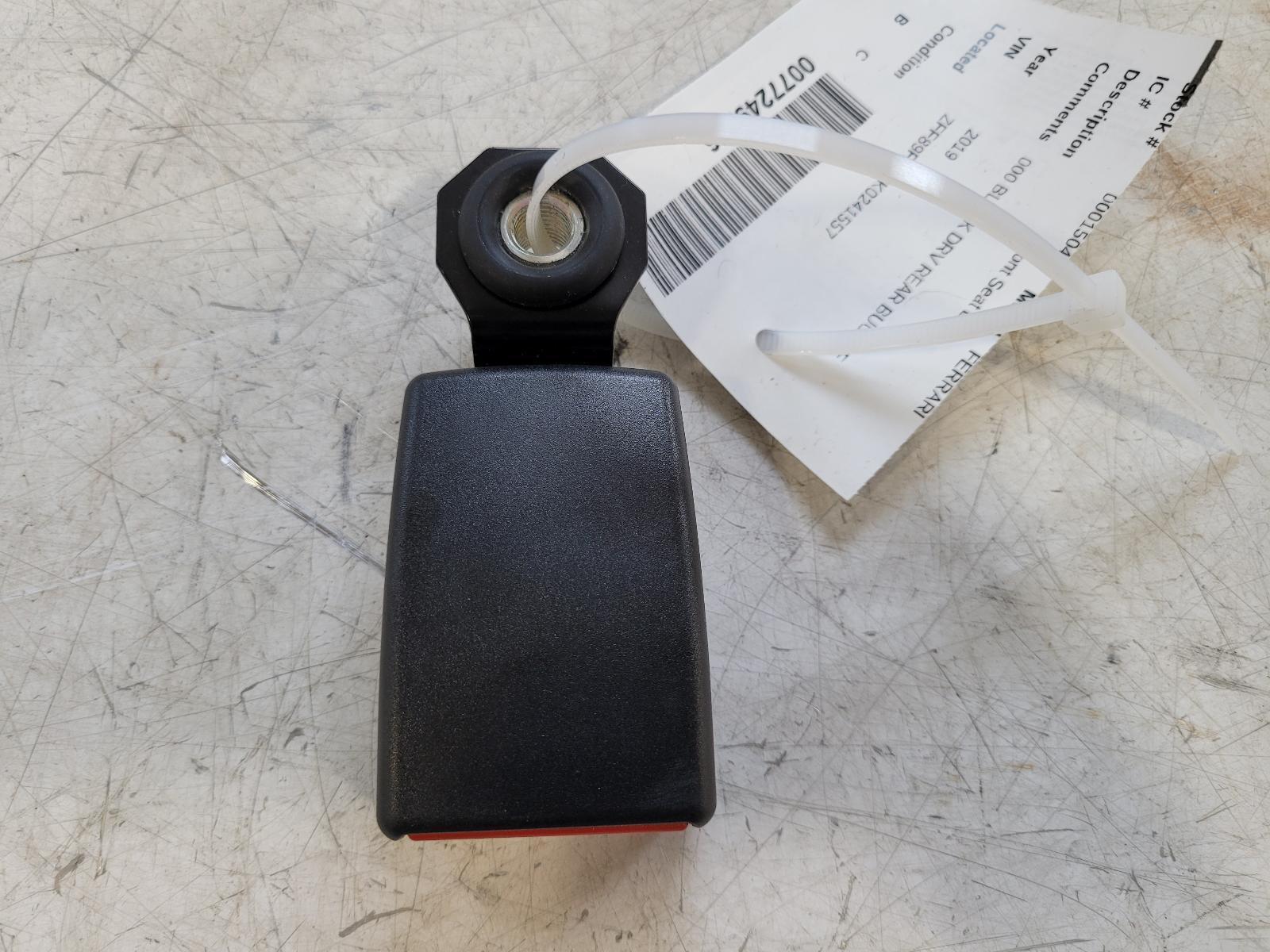 2017-2020 FERRARI PORTOFINO REAR DRIVER Seat Belt BUCKLE ONLY