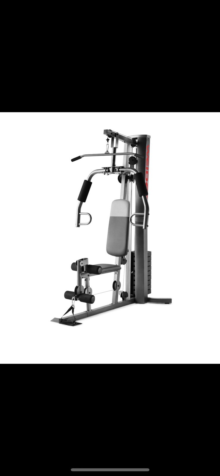 Weider XRS 50 Home Gym with 112 Lb. Vinyl Weight Stack