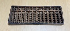 Antique Japanese Abacus/Soroban/Old Type/6 beads in line 13 rows Rare