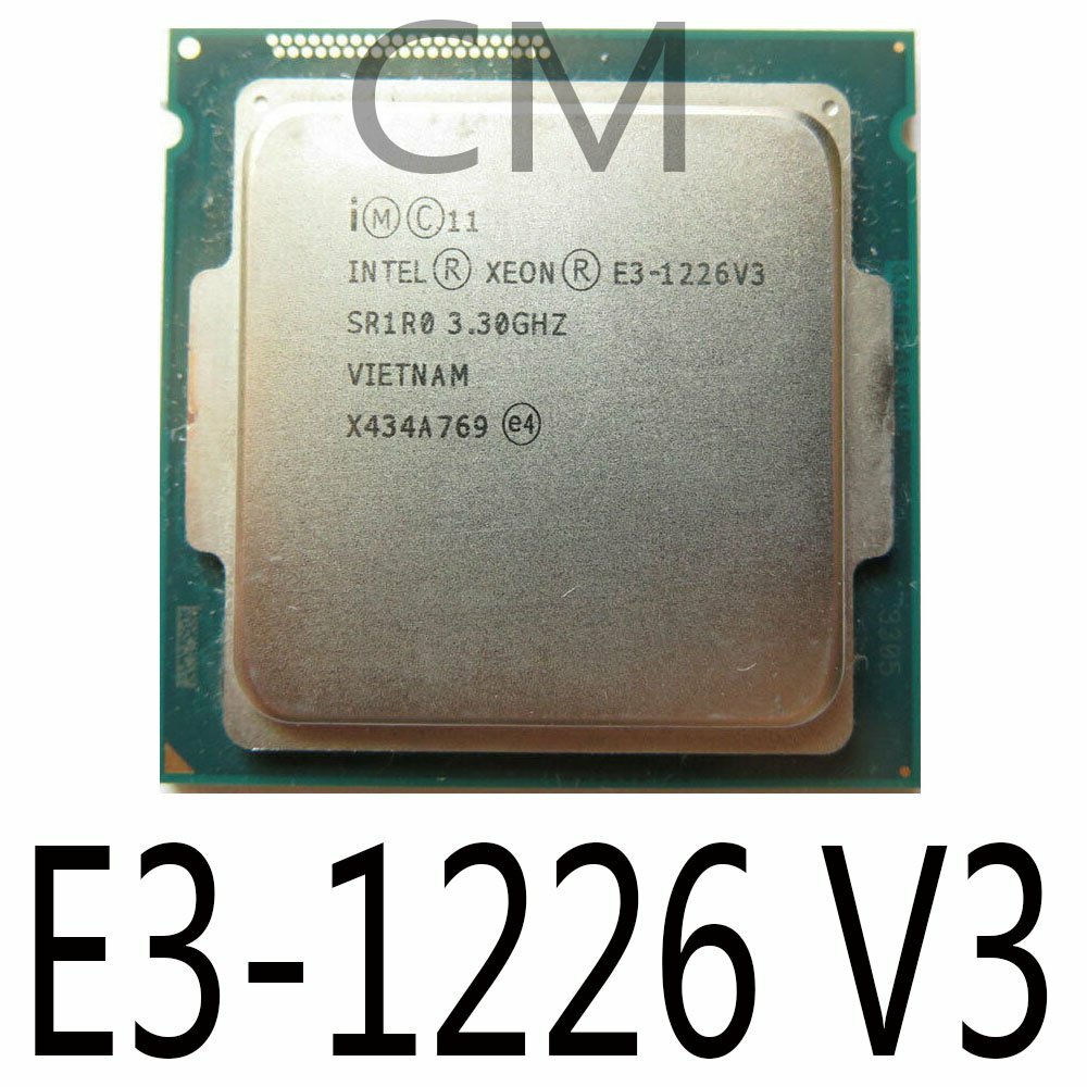 Intel Xeon E3-1226 V3 SR1R0 3.30GHz 8MB 5GT/s LGA1150 Server CPU 