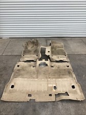 07-13 TOYOTA TUNDRA EXTENDED CAB FRONT & REAR FLOOR CARPET LOWER LINER COVER OEM