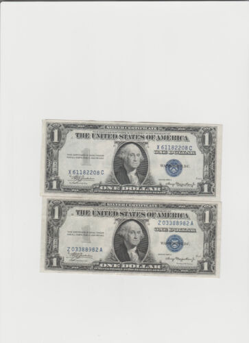2 1935 Series-A Notes-With no Moto lightly circulated