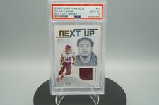 2020 Panini Playbook Next Up Jersey Chase Young #NU-15 Rookie RC PSA 10 POP 2
