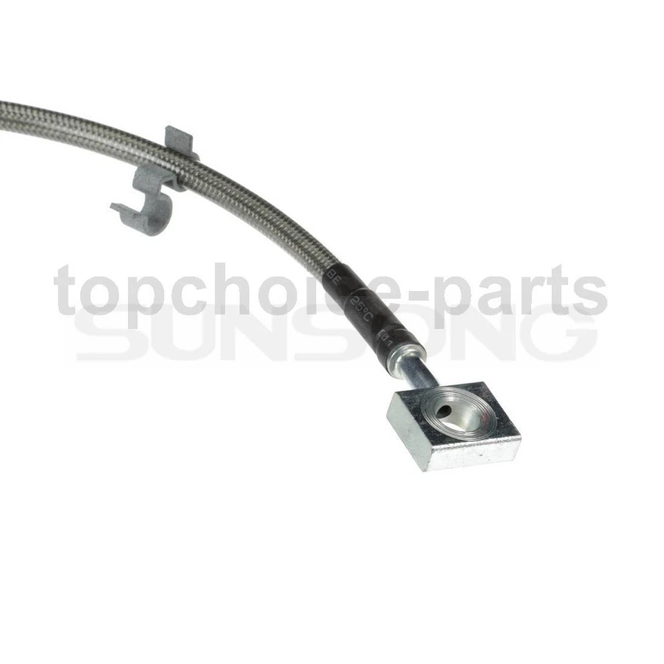 2x Línea de freno de manguera de freno delantera izquierda y derecha para Jaguar S-Type 2003 2004 2005 Foto 3 de 4