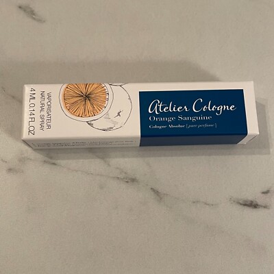 Atelier Cologne Absolue Perfume Orange Sanguine Travel Spray 4 ml 0.14 fl.oz.