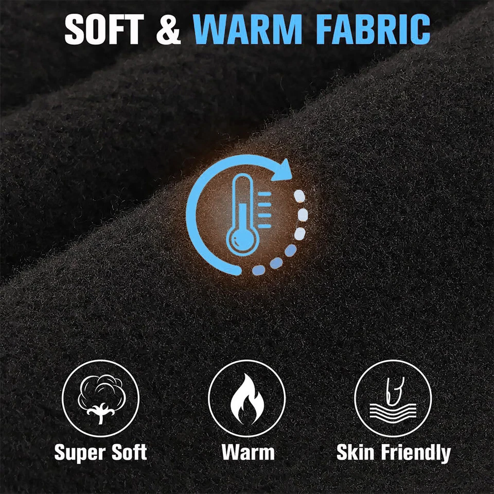 Máscara facial completa esquí pasamontañas a prueba de viento polar cuello cálido para invierno clima frío Foto 4 de 4