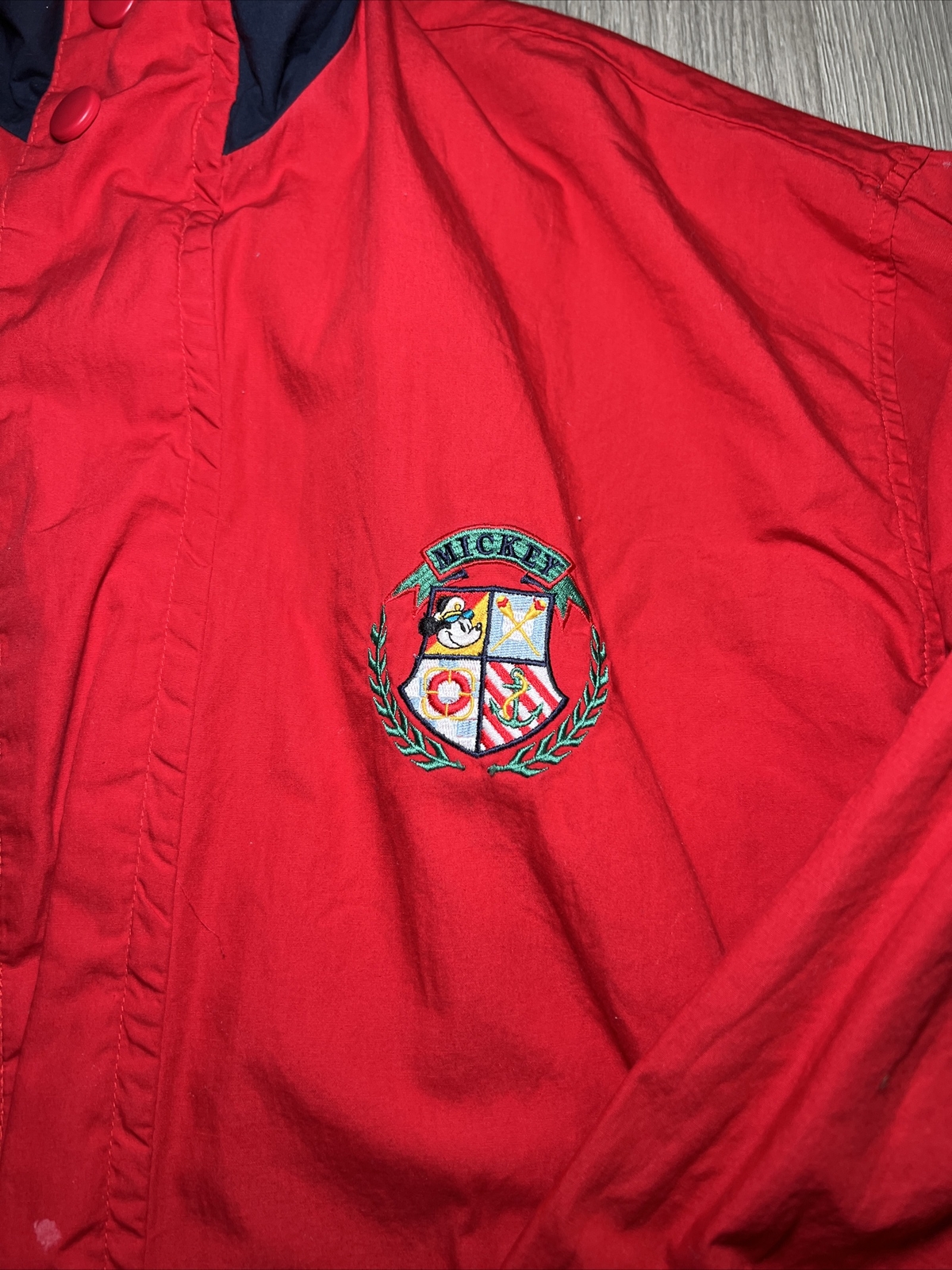 RARE MEDIUM MICKEY MOUSE REVERSIBLE WINDBREAKER (… - image 11