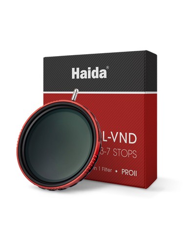 Polarizador Haida PROII CPL-VND Variable ND CPL 2 en 1 Filtro 67 72 77 82mm - Imagen 1 de 6