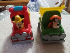 Pair of Disney Licensed Just Play Vehicles. Excellent Condition. 