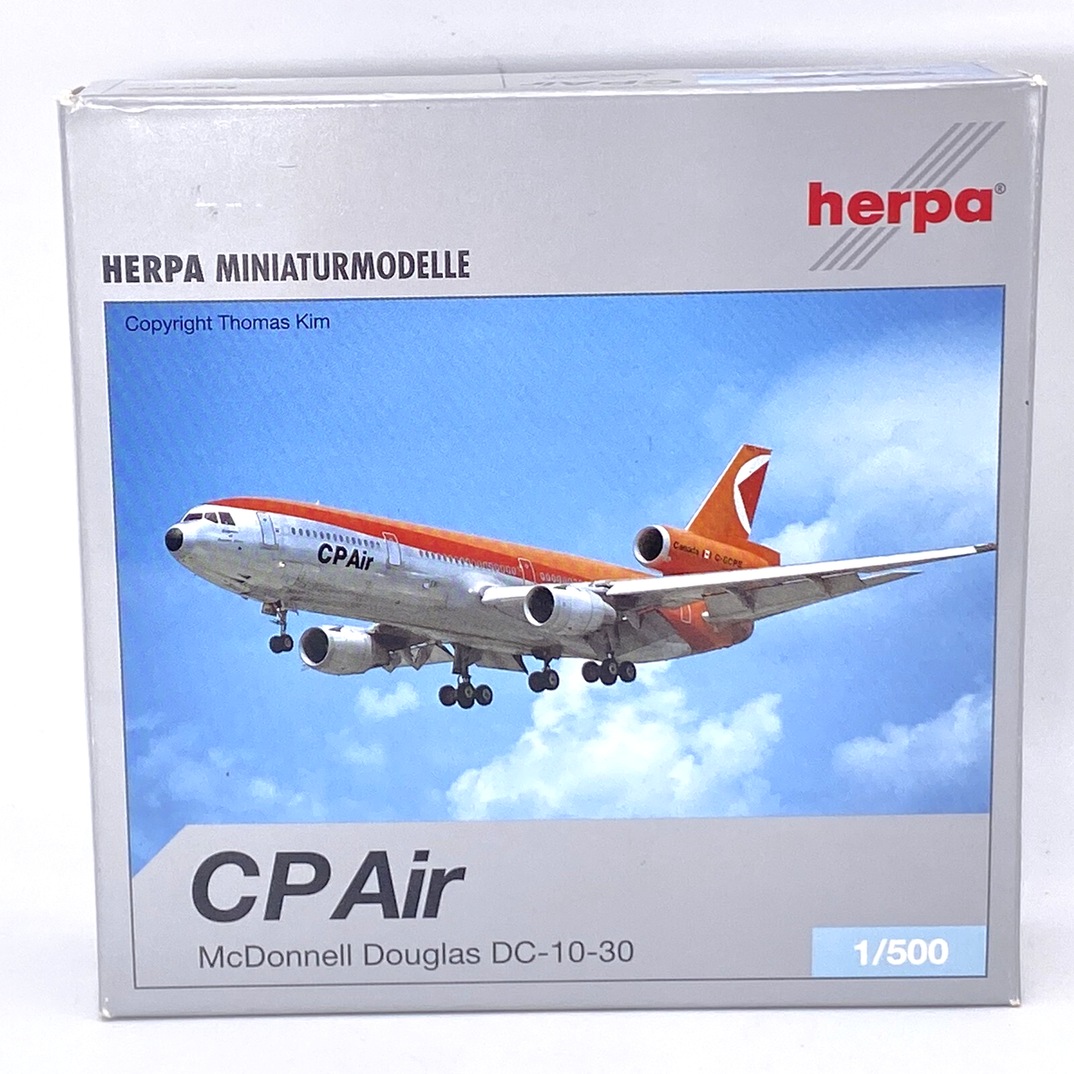 Herpa 500197 CP Air McDonnell Douglas DC-10-30 1:500 Scale Diecast