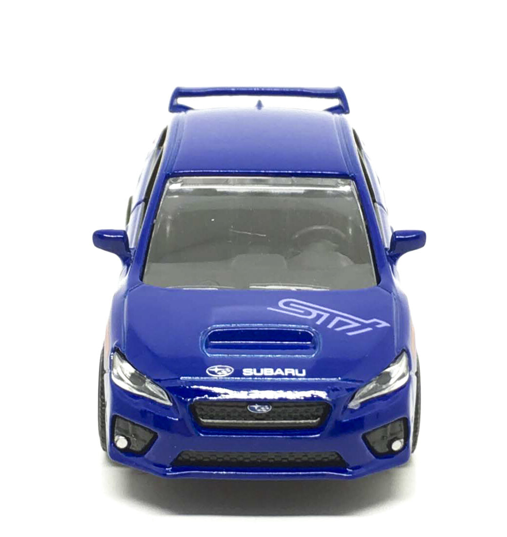 Majorette Subaru WRX STI Racing Dark Blue 1:58 (3