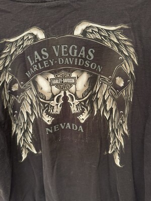 Harley-Davidson Las Vegas Nevada Long Sleeve Graphic T-Shirt Men's