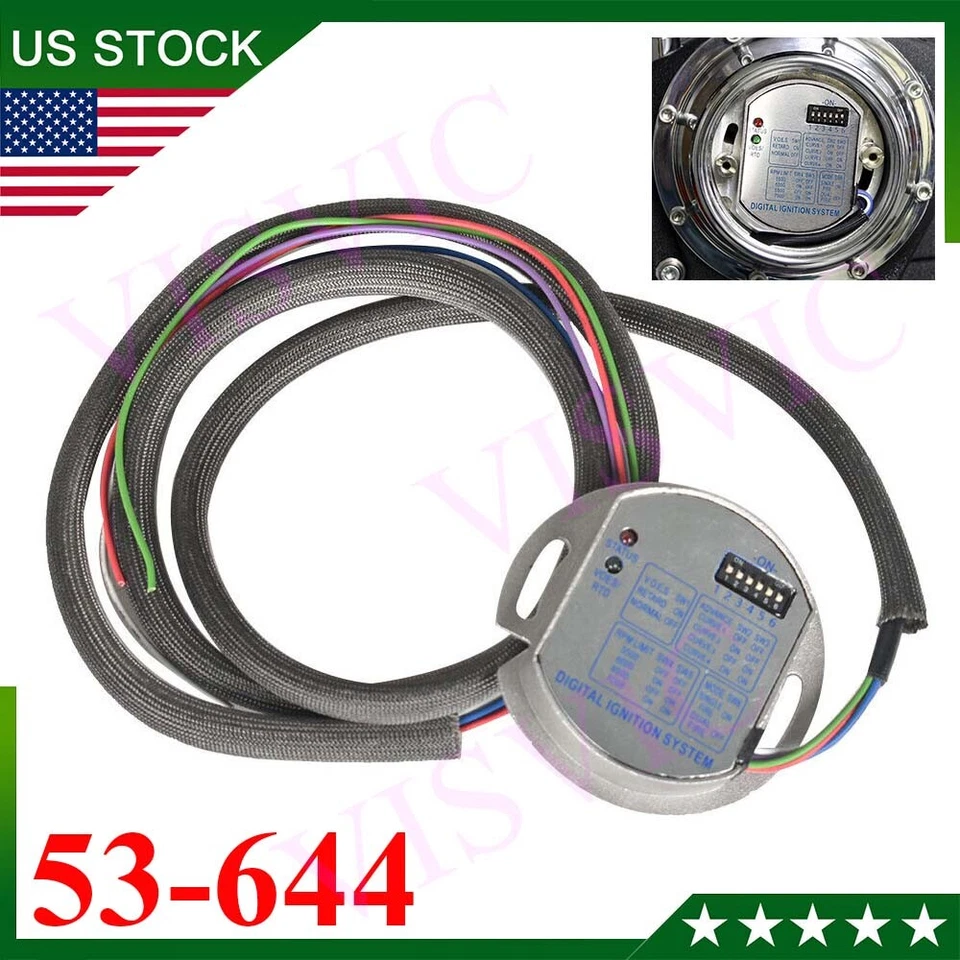 Programmable Single Fire Electronic Ignition Module For Harley Sportster 883 - Imagem 4 de 4