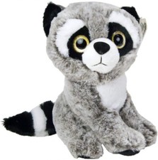 Paws 30380 Plush Raccoon Large Eyed 24Cm - Gray