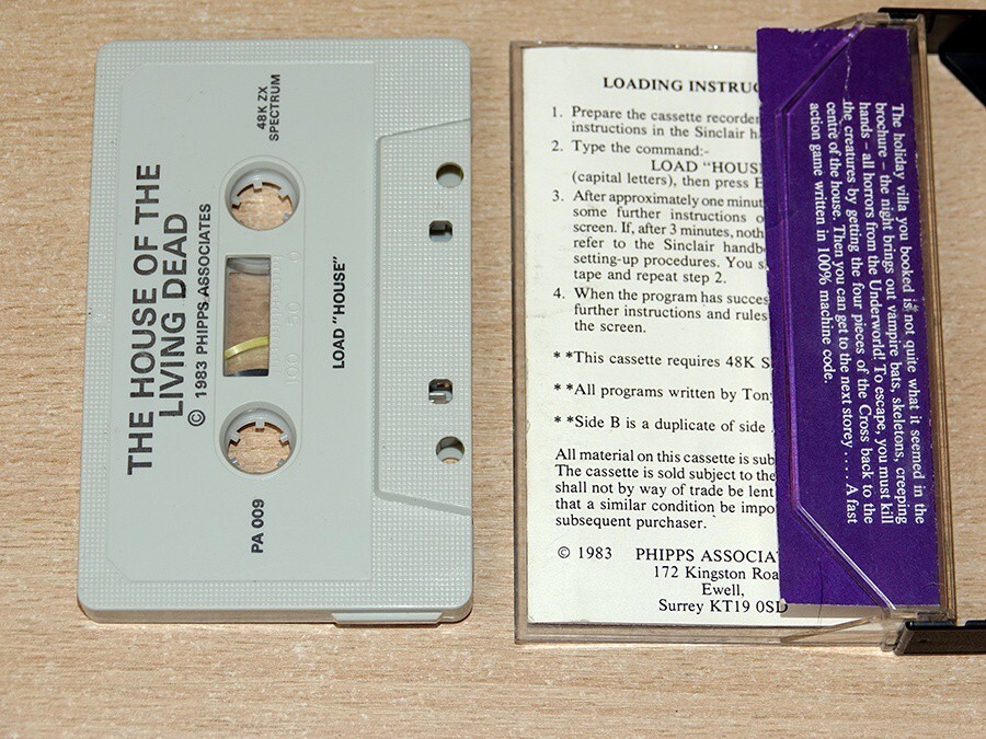 Sinclair ZX Spectrum - The House Of The Living Dead by Phipps