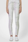 HUDSON Women's NWT Sz 25 Multicolor Nico Super Skinny Cotton Tie Dye Soft Pants — photo 1