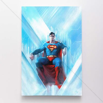 Poster Nightwing DC Poster Canvas Nightwing DC Comics - Art Print Couverture De Comic Book #37096 Batman Arkham Knight