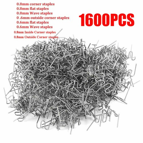 Hot Staples for Car Bumper Fender Welder Stapler Plastic Welding Repair Kit USA - Picture 3 of 6
