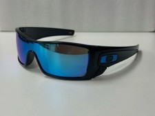 Oakley Men's Sunglasses Batwolf 0OO9101-5827 Polished Black Prizm Sapphire 130