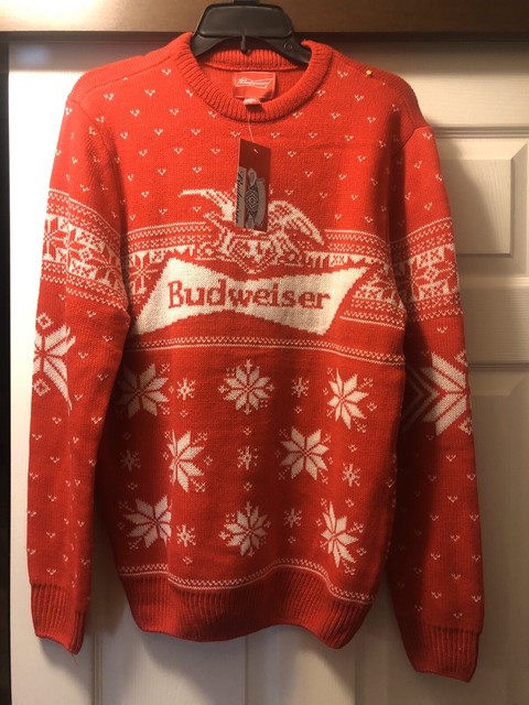 ugly sweater budweiser