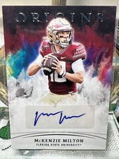 2022 Panini Chronicles Draft Picks Origins Rookie McKenzie Milton #OA-MMI Auto