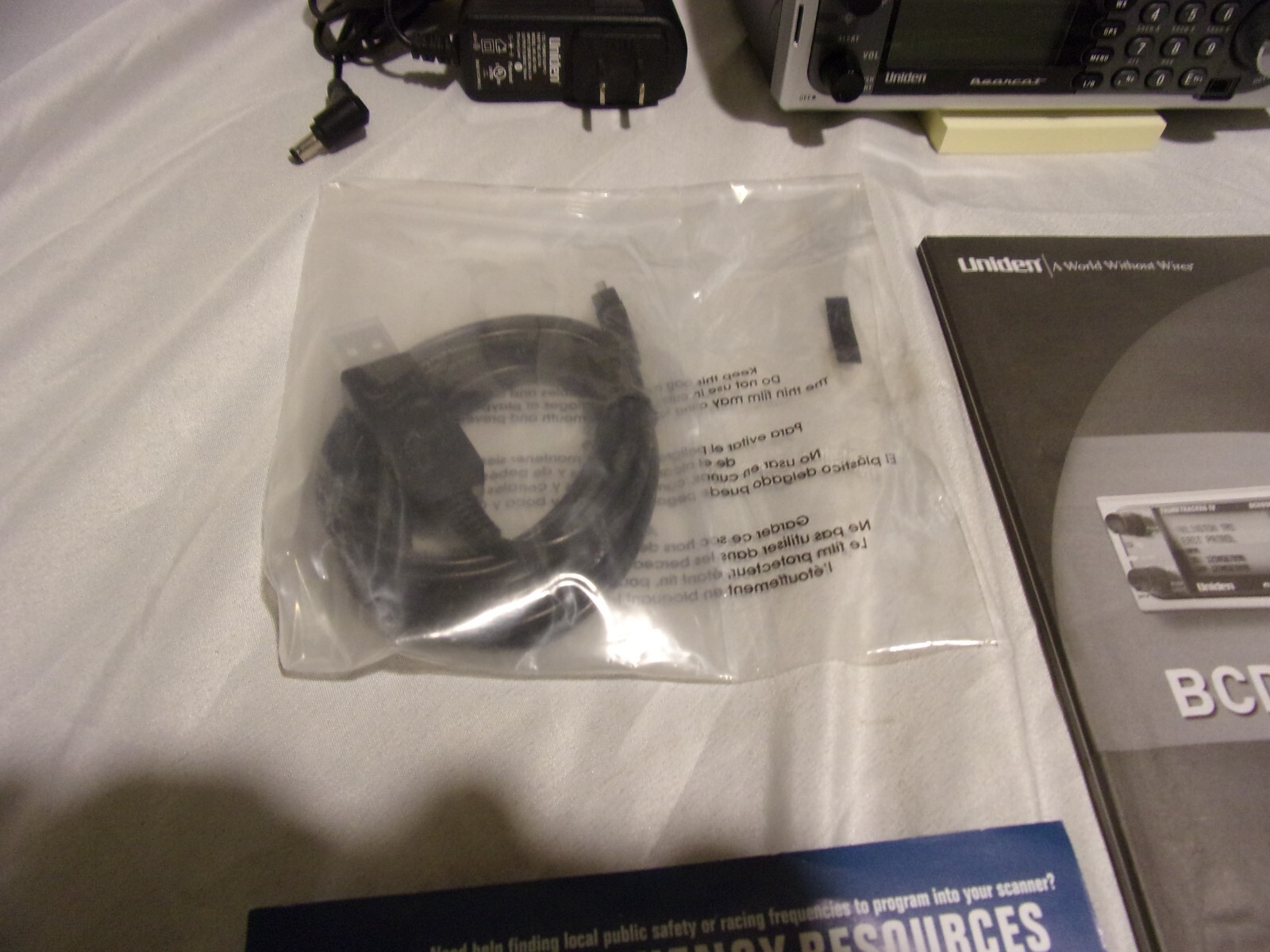 UNIDEN BEARCAT BCD996T P25 DIGITAL TRUNKING SCANNER with lots of Accessories New eBay