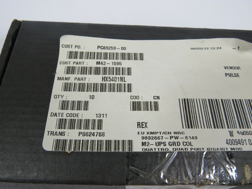 (10 NEW) HX5401NL Pulse telecom transformers SMD - Picture 3 of 3