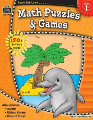 Ready-Set-Learn: Math Puzzles and Games Grd 1 - Paperback - VERY GOOD