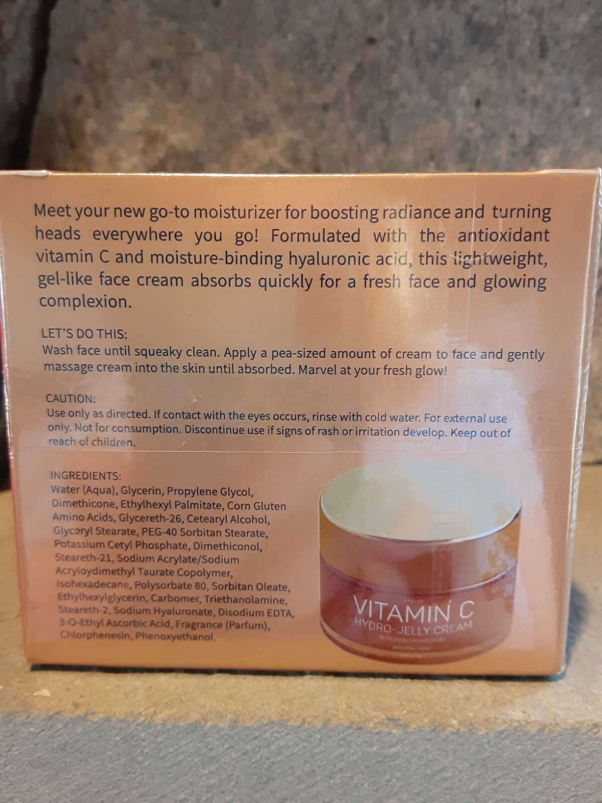 Spa Life Vitamin C HydroJelly Cream Brand new , never opened and still