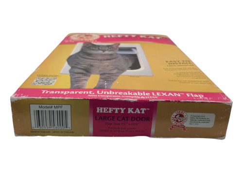 Ideal Pets Products - Hefty Kat- Large Cat/Pet Door Flap Size 7-1/2" x 10-1/2” - Picture 5 of 6