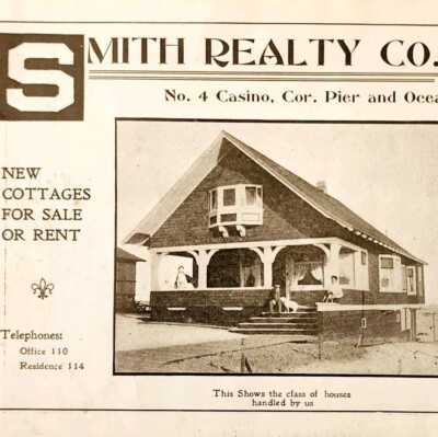 1910 Smith Realty Co Advertisement Ocean Park California Real Estate E88F