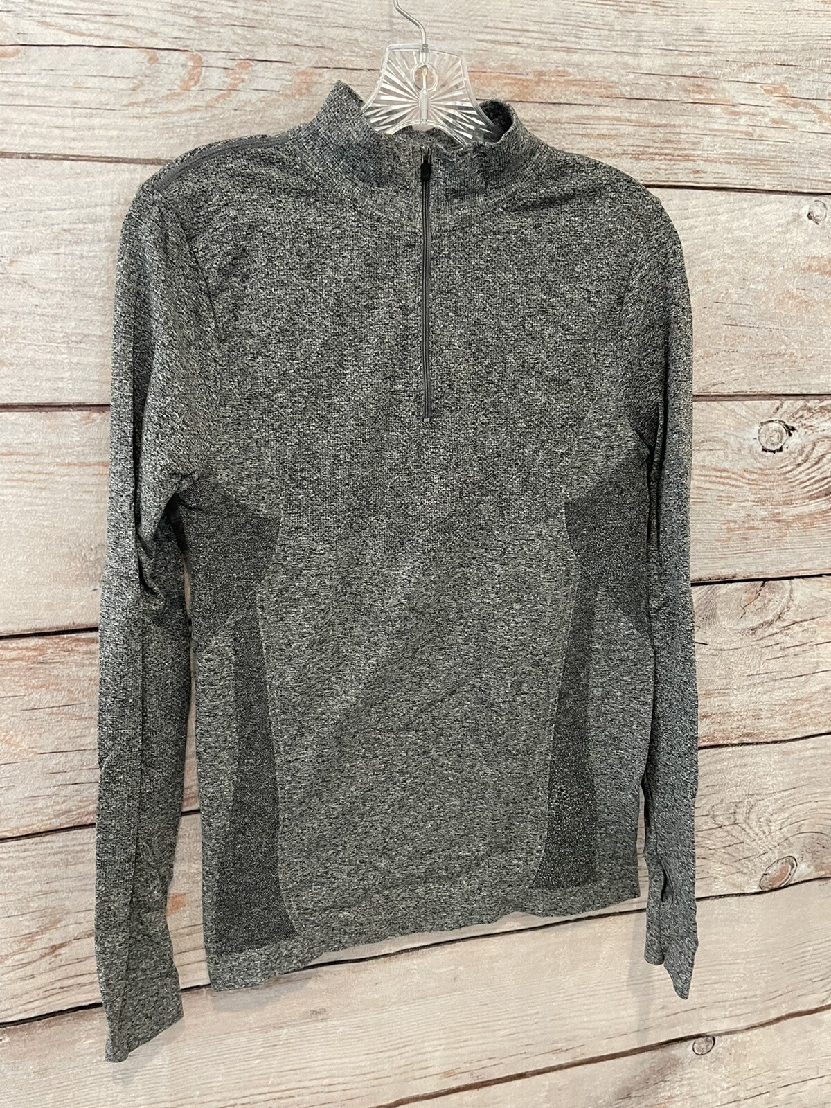 Athletic Essentials Gray Variegated Activewear To… - image 3