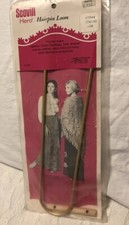 Forchetta all'uncinetto telaio forcina Scovill Hero vintage #7157 nuova ancora in confezione