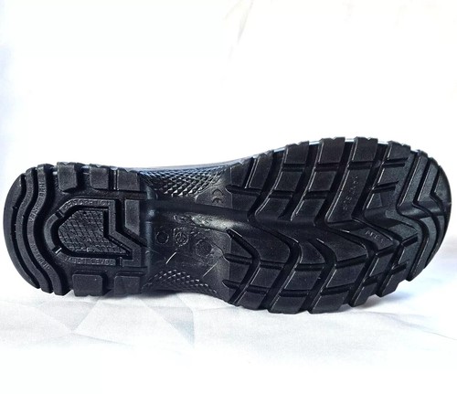 Hombres Steal Toe Cap Negro Bota de Seguridad de Trabajo Calzado Ligero Talla UK 6 a 14 - Imagen 2 de 5