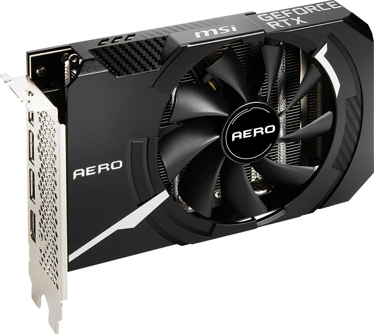 MSI GeForce RTX 3060 AERO ITX 12G OC GDDR6 LHR Graphics Card MSI GeForce RTX 3060 AERO ITX 12G OC GDDR6 LHR Graphics Card