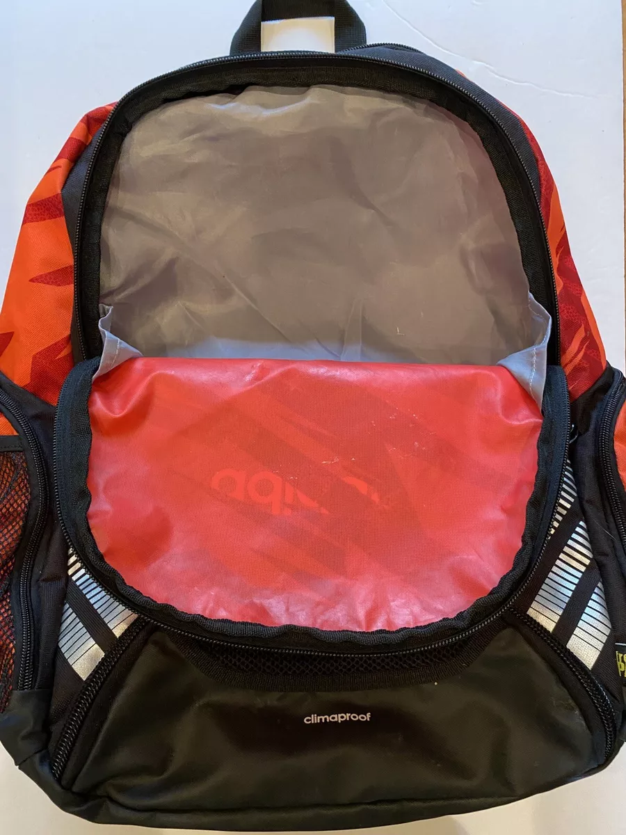 Adidas Team Speed Backpack Red Climaproof Climacool Load Spring | eBay