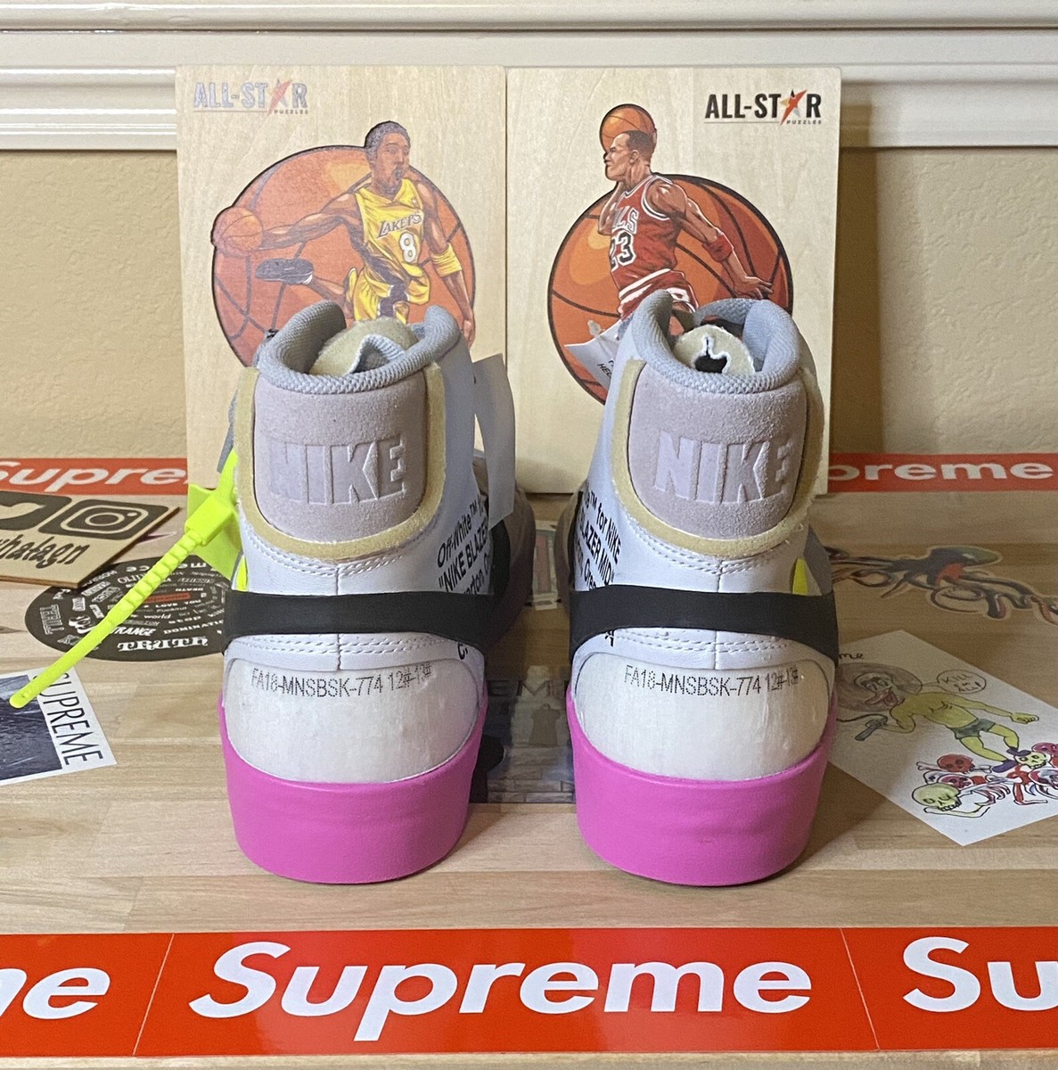 ★NIKE x OFF-WHITE x SERENA WILLIAMS★BLAZER MID★追跡可 Serena Williams x Off White x Nike Blazer Studio Mid Queen