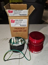 Federal Signal FB2PST-120A Warning Light, Strobe Tube, Red