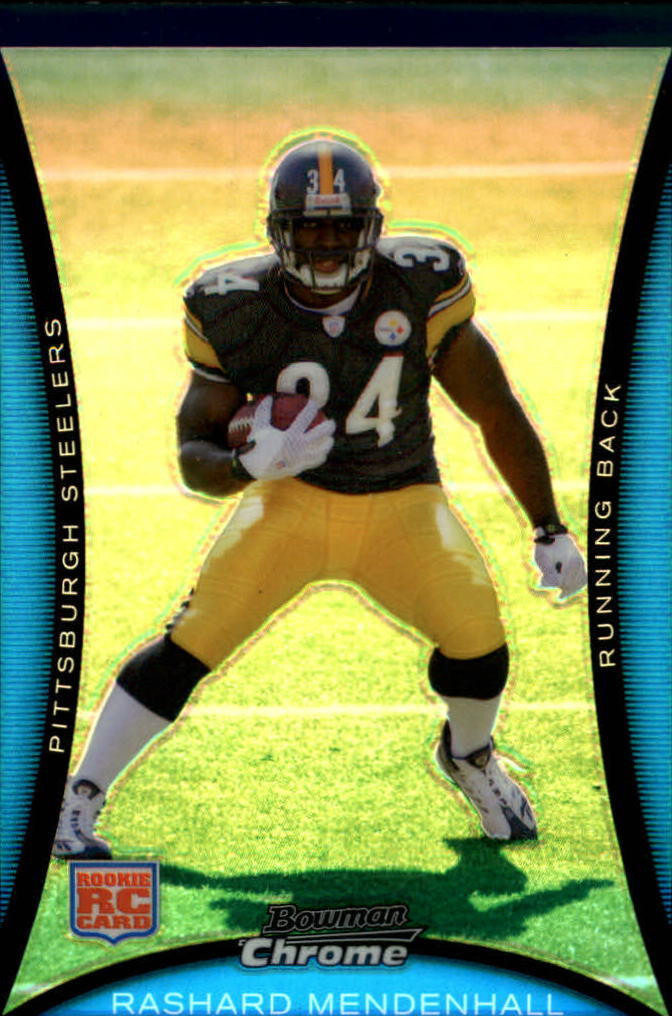 Rashard Mendenhall Bowman Chrome #BC72 Refractor