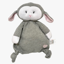 Baby GANZ Little Blessings Gray Lamb Pacifier Cozy Security/Lovey