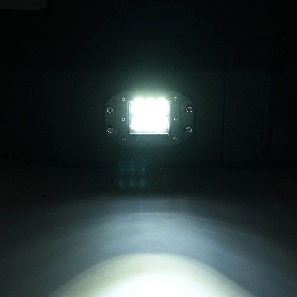 For Chevy Silverado 3500 HD & Classic 99 1999-2007 Rear Step Bumper w/LED Lights - Image 4 of 4