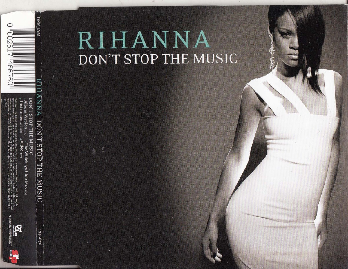 Don’t stop me feat.HI-D [CD] RIHANNA Don't Stop The Music CD Single SirH70 | eBay