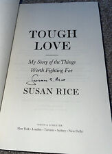 Susan Rice Signed Book Tough Love Susan Rice Signed Book Tough Love