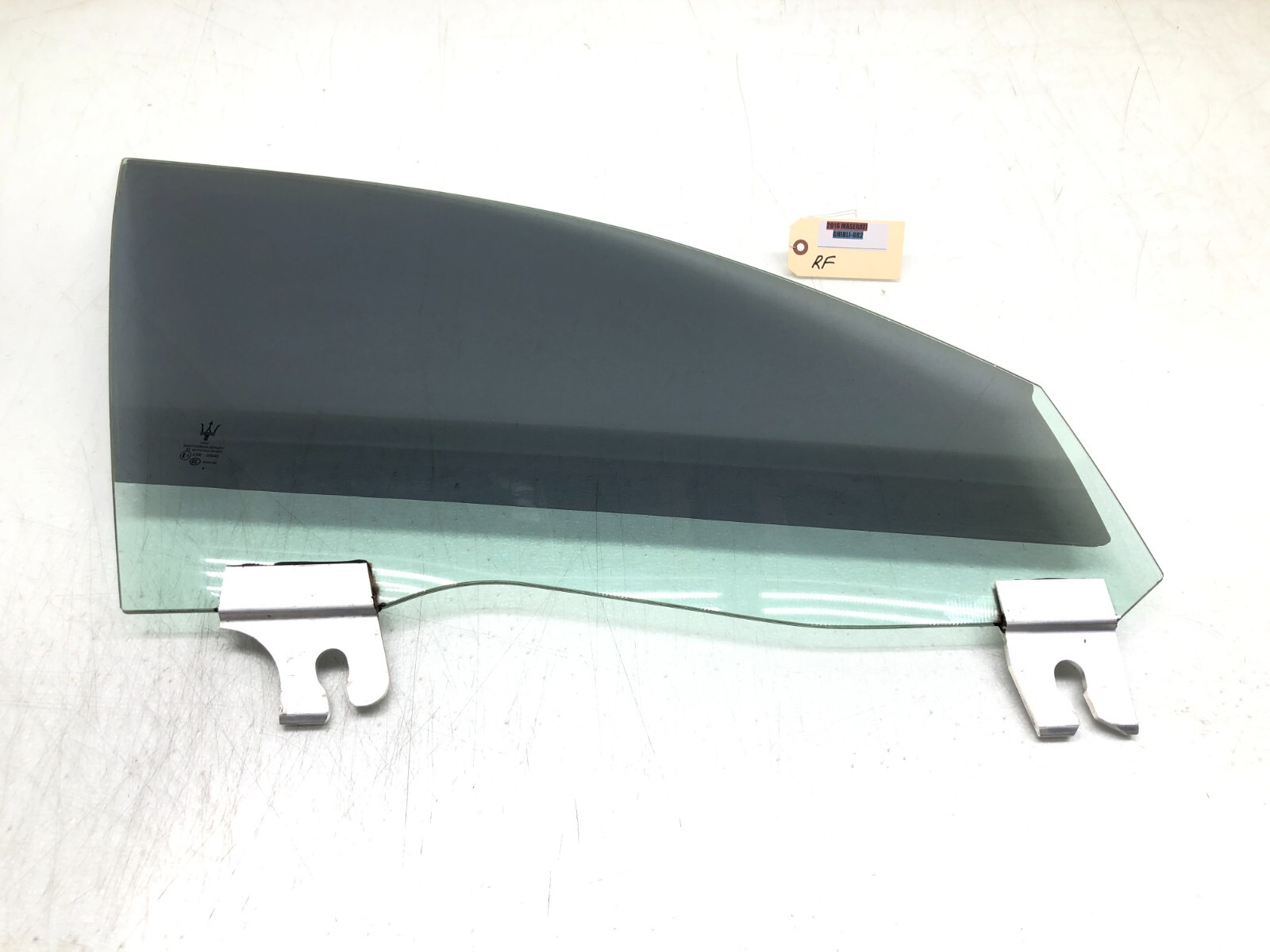 2014-2023 MASERATI GHIBLI S RIGHT PASSENGER FRONT DOOR WINDOW GLASS OEM