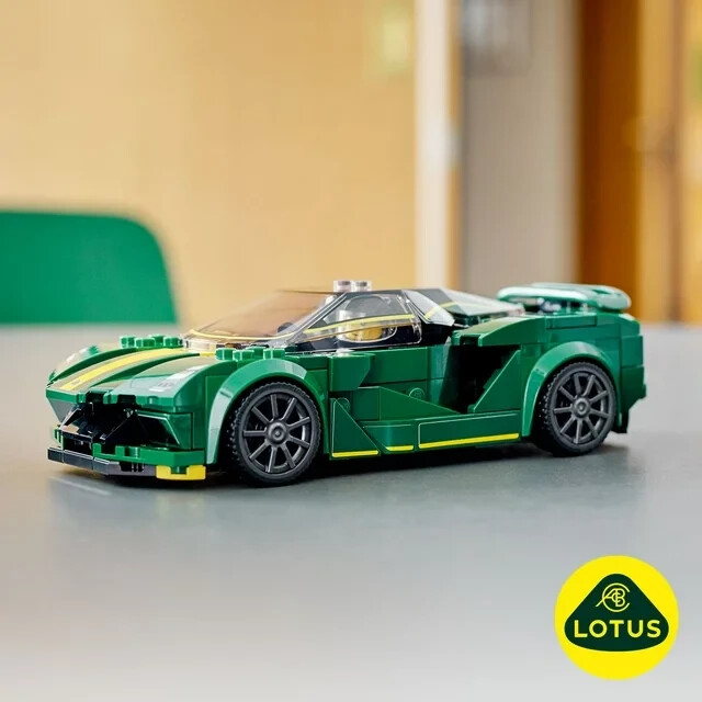 LEGO Speed Champions Lotus Evija 76907 Toy Car Model Building Kit Kids Gift